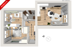 Mieszkanie na sprzedaż48.82 m2