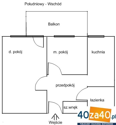 Mieszkanie na sprzedaż36.6 m2