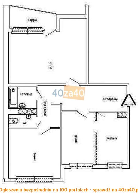Mieszkanie na sprzedaż62 m2