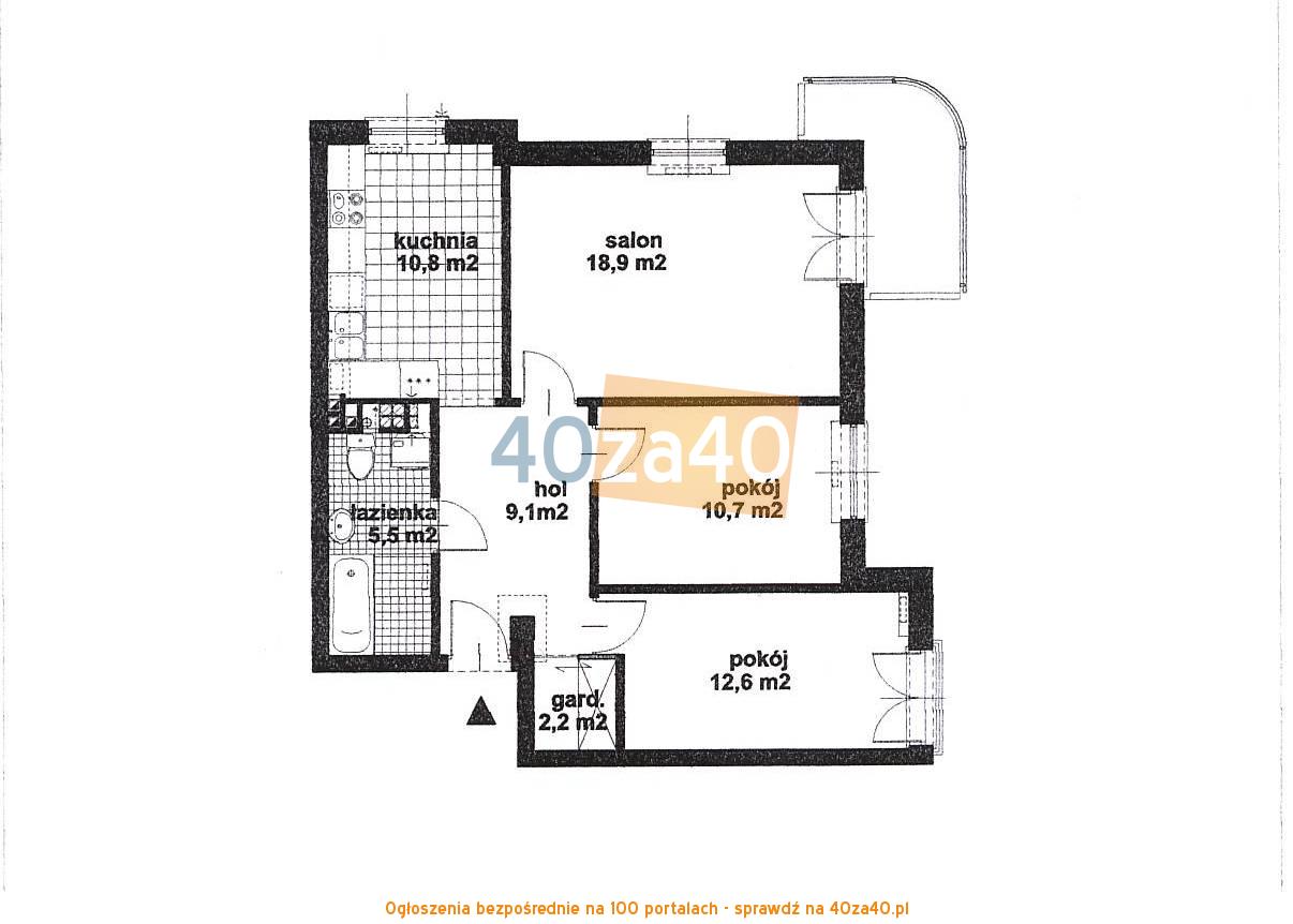 Mieszkanie na sprzedaż70 m2