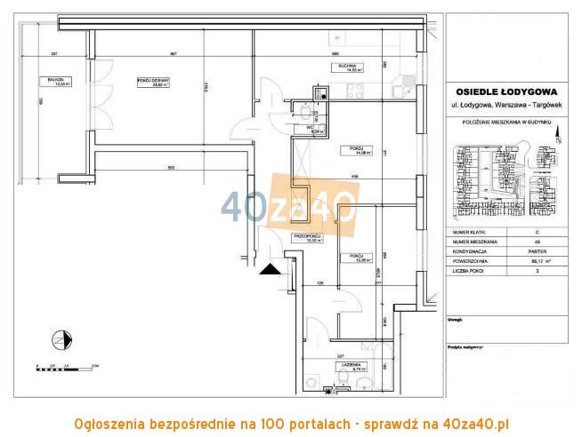 Mieszkanie na sprzedaż84.66 m2
