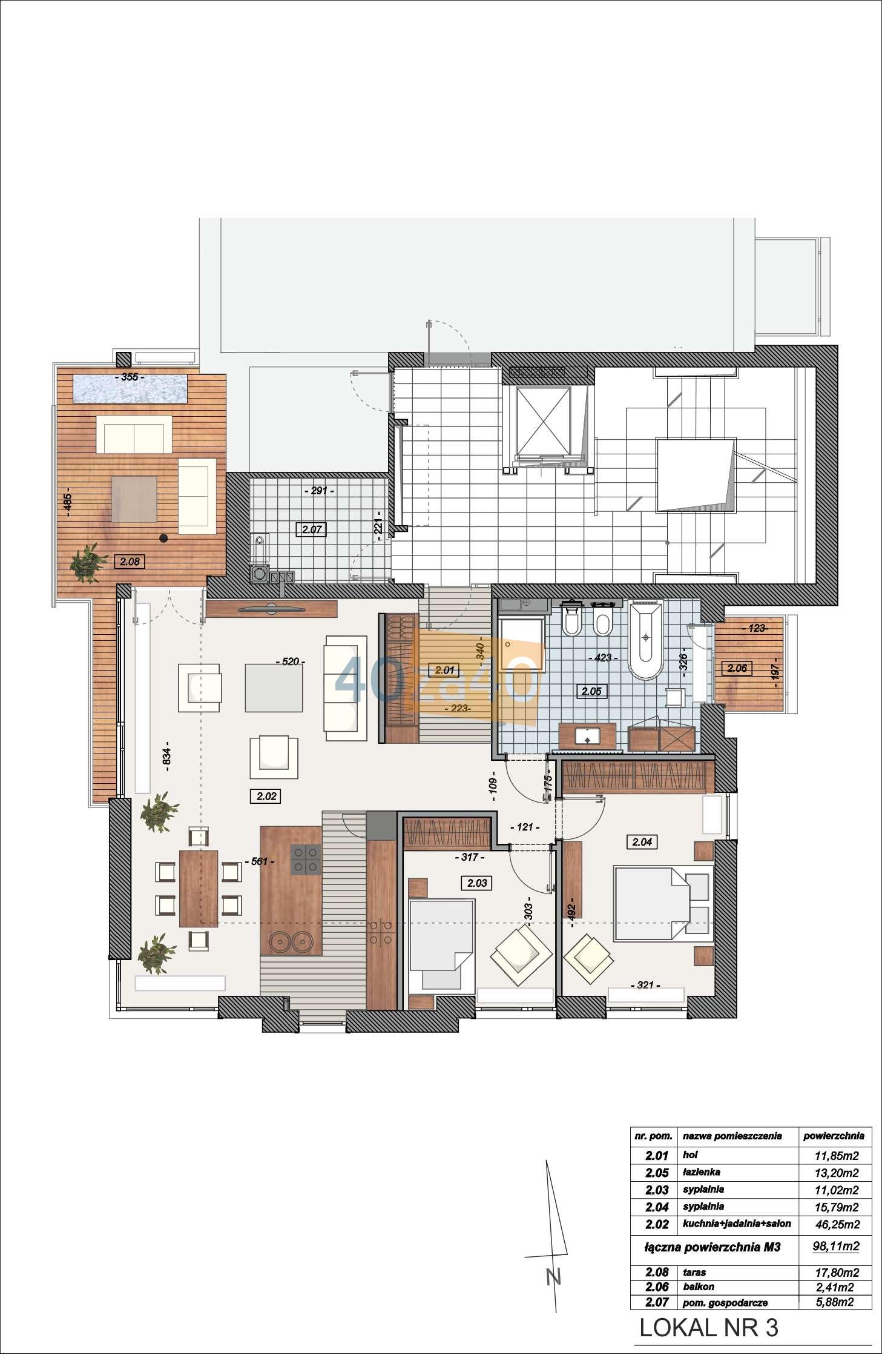 Mieszkanie na sprzedaż98.11 m2